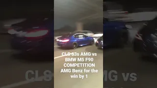 CLS 550 4matic vs BMW M5  COMPETITION, Benz by 1