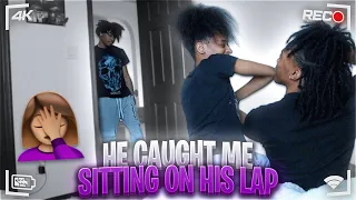 Chris caught me sitting on Eli's lap 😳 *REVERSE PRANK* gone wrong