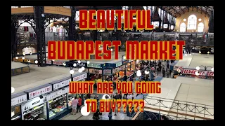 The Great Market Hall in Budapest. #budapest #market #hall