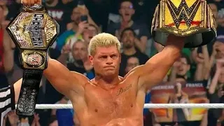 Cody Rhodes beats Logan Paul for the United States & Undisputed WWE Universal Championship!