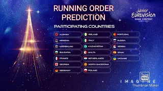 JESC 2021-Running order prediction