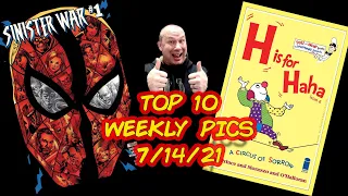 Wed JULY 14TH TOP 10 COMIC BOOK PICKS FOR NEW WEEKLY COMICS 7/14/2021  Speculation & Review!!