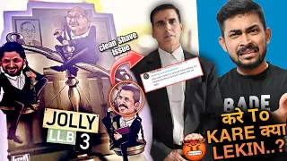 JOLLY LLB 3 MUSTACHE LOOK ISSUE ..🥹😡||HATERS CREATING Issues In JOLLY LLB 3 || Akshay, Arshad #2024