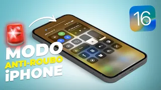 Ative agora! MODO ANTI-ROUBO do iPhone e EVITE o PIOR | iOS 16 dicas e truques