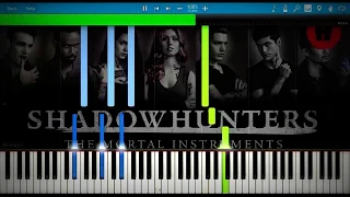 Ruelle - This Is The Hunt (Shadowhunters) | Synthesia Piano Tutorial