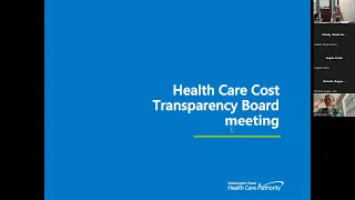 April 10th, 2024, Health Care Cost Transparency Board