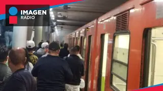 Fin de semana de incidentes en el Metro de la CDMX