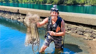 Youtuber Cleans TRASH and TREASURE From Bottom of River!! (Scuba Diving)