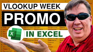 Excel - Join us for VLOOKUP Week & Master Excel's Most Useful Function! - Episode 1531A