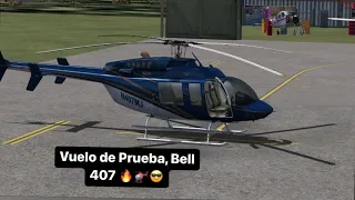 Vuelo de Prueba en un Helicóptero Bell 407. Flight Simulator X, Episodio 9