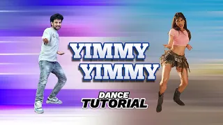 Yimmy Yimmy Reels Hook Step Dance Tutorial  | Yimmy Yimmy Jacqueline Fernandez Ajay Poptron Tutorial