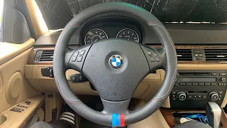 Installing BMW M Style Steering Wheel Cover