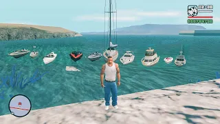 cj steals all boats / gta san andreas