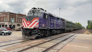 The Complete Metra Evening Rush Hour At Park Ridge On September 19, 2023