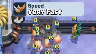 The fastest deck in the history of Clash Royale