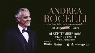 ANDREA BOCELLI | SPOT 2 - MADRID TOUR 2023