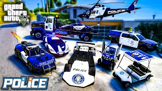 Stealing RARE POLICE VEHICLES in GTA 5!