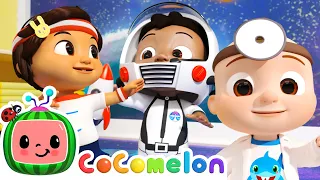 Jobs and Careers with Nina and JJ | Cocomelon Nursery Rhymes for Kids