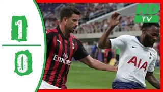 Highlights & Goals 2018 l Tottenham vs AC Milan 1-0 l Fc Mu