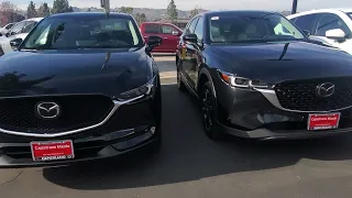 21 & 22 Mazda CX-5 (changes in one glance)... Forouz at CapoMazda