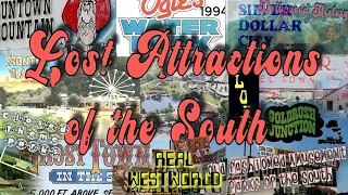 Old Fashioned Amusement Parks of the South - Closed Theme Parks (Documentary)