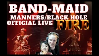 Musician and his daughter react to Band Maid Manners & Black Hole!