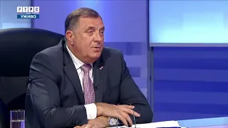 Dodik o Tomašu u emisiji Telering