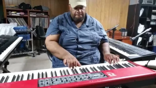 A quick verse of "I Keep Forgettin'  (Michael McDonald) performed by Darius W. (7/14/17)