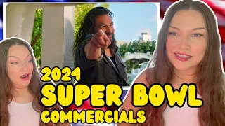 New Zealand Girl Reacts to 2024 SUPER BOWL COMMERCIALS
