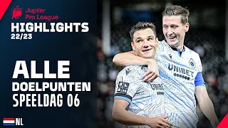 ALLE DOELPUNTEN  👀🎯Jupiler Pro League Highlights GD06