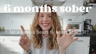 6 MONTHS SOBER🥂FROM ALCOHOL: my experience + benefits + feelings + WILL I GO BACK to drinking now? ✨