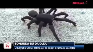 A U S  company has produced robot spider  T8 name