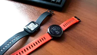 Сравнительный обзор Amazfit Pace & Bip, опыт использования