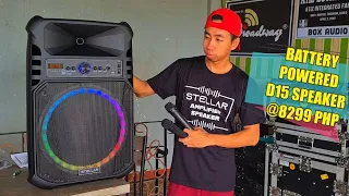 600 WATTS Portable d15 Speaker from Stellar PX-1560