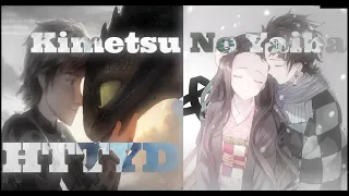 | HTTYD & Kimetsu No Yaiba | Dusk Till Dawn | For Friends AnD BF |