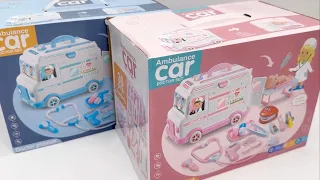 20 Minutes Satisfying with Unboxing Cute Pink and Blue Doctor Playsets | ASMR Toys