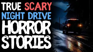 True Night Drive Stories For Sleep With Rain Sounds | True Horror Stories | Fall Asleep Quick