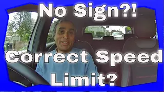 No Sign: What is the Speed Limit