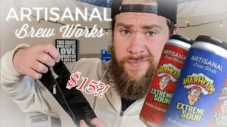 Way Too Sour?! - Artisanal Brew Works WarHeads Extreme Sour Hard Seltzer Review