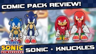 TOMY Sonic Collector Series Comic Pack Figure REVIEW - Sonic & Knuckles!