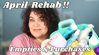 Empties, Purchases And Gifts For April!