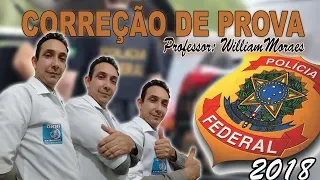 CORREÇÃO PROVA DE AGENTE POLICIA FEDERAL 2014