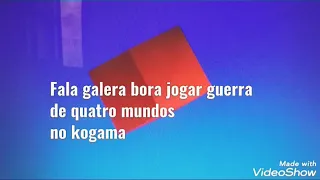 Jogando guerra De Quatro mundos no kogama