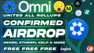 Omni Netwok Testnet, Confirmed Airdrop🎁100% Free- English