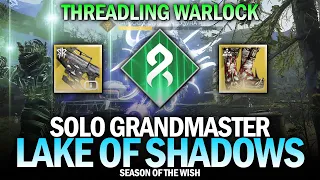 Solo GM Lake of Shadows - Threadling Warlock (Tormentor Skip No Heat Rises / No Grapple) [Destiny 2]