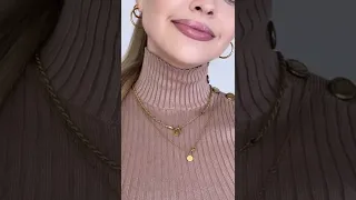 Mit 2 gleich langen Ketten erzielt man keinen Layering-Look. Hier ein Hack, wie es trotzdem geht ♥️