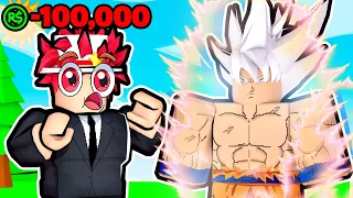 Spending $100,000 to get STRONGEST ANIME CHARACTER!