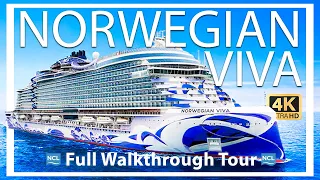 Norwegian Viva | Full Walkthrough Cruise Ship Tour | BRAND NEW 2023 | New Race Car Track on Board!