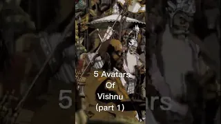 5 avatars of Vishnu (part 1).           #editing #vishnu #avatar #krishna #hindu #shorts #trending