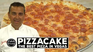 PizzaCake | How the Cake Boss makes the Best Pizza Slice in Vegas